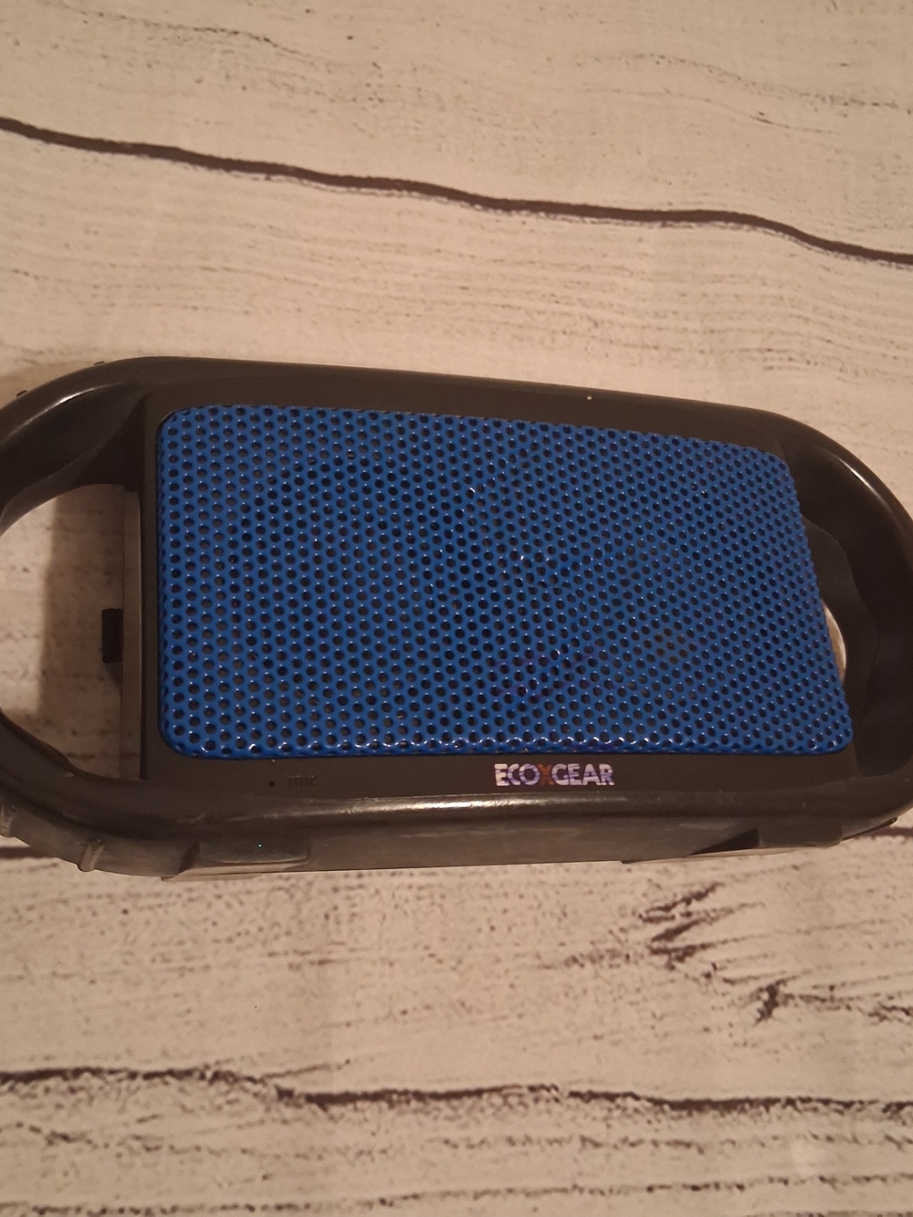 Blue Portable Bluetooth Speaker - Compact Outdoor Audio